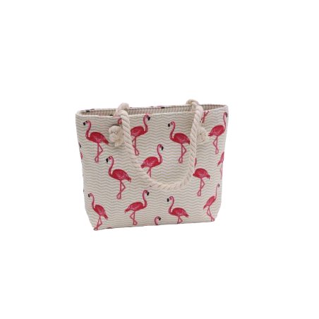 Mini écharpe Corde KAVU, Motif Flamant Rose, Taille MINI – Neuve Avec étiquettes