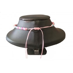 Collier perle fimo de couleur