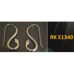 Boucle d'oreille serpent