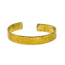 Bangle plat martelé