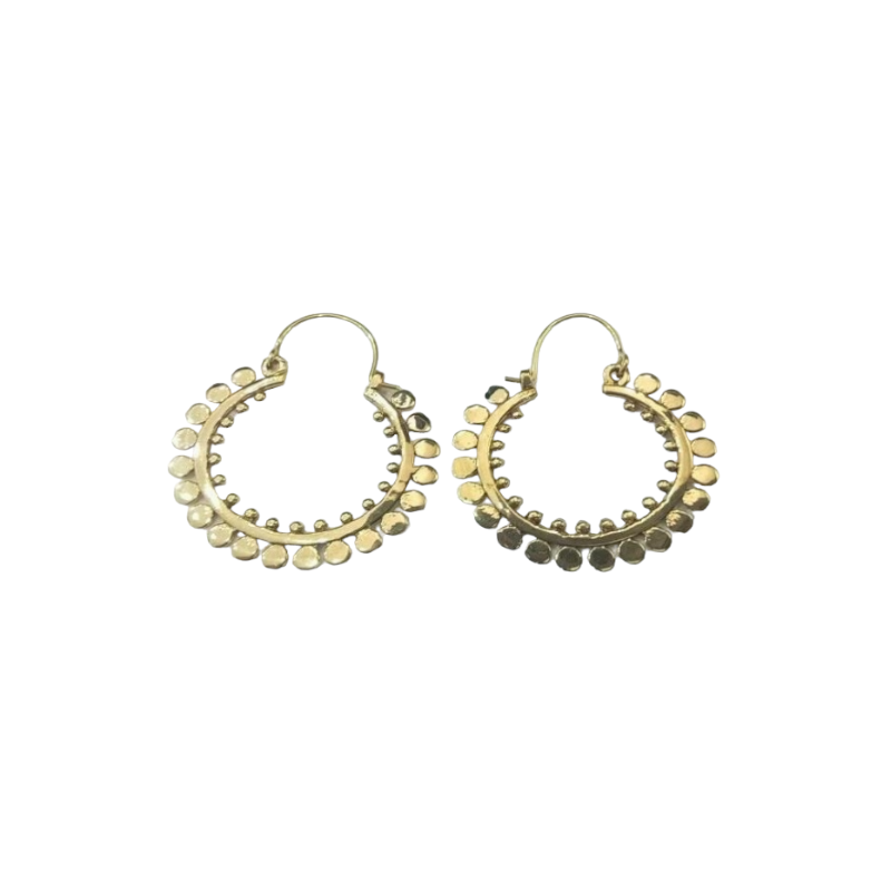Boucles d'oreilles tribales