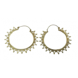 Boucles d'oreilles  plaque...