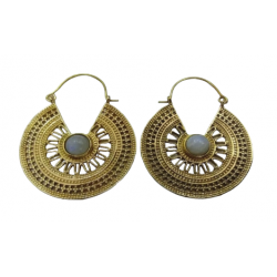 Boucles d'oreilles laiton...