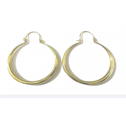 Boucles d'oreilles "anneaux"Ø 6cm