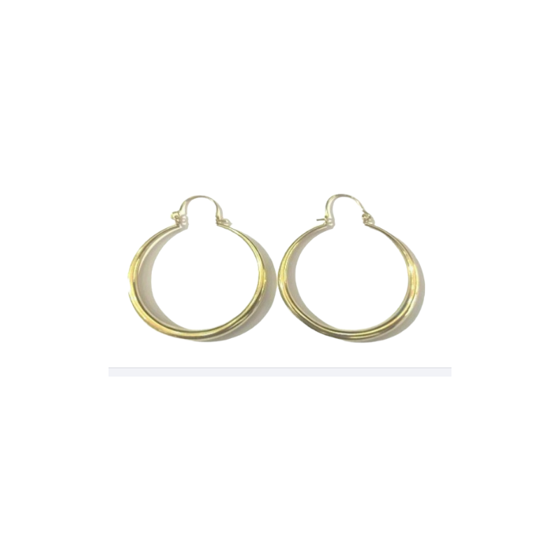 Boucles d'oreilles "anneaux"Ø 6cm