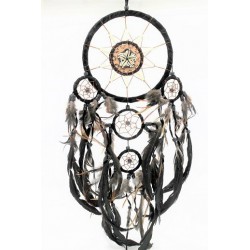 Capteur de rêve indien Ø 17 cm