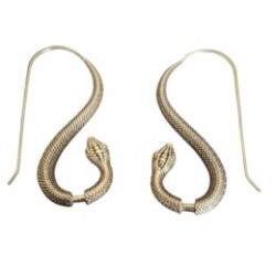 Boucle d'oreille serpent