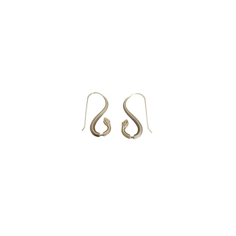 Boucle d'oreille serpent