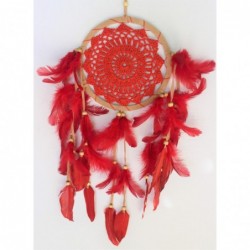 Attrapes rêves crochet 17 cm