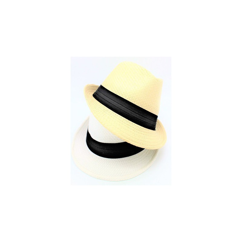 Borsalino ruban noir